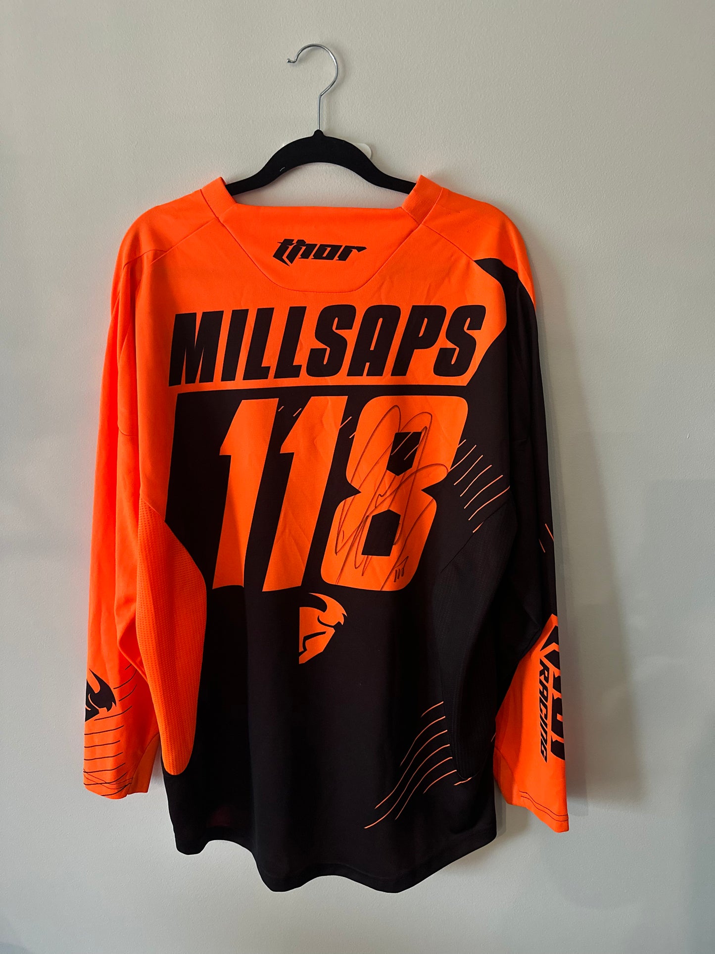 Davi Millsaps Autographed Jersey