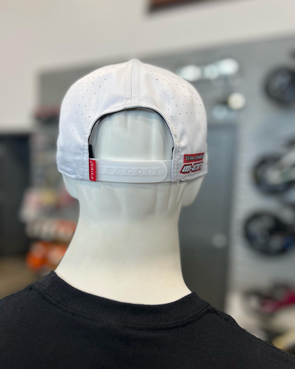 Team Canada MXON Premium White Flat Brim Hat
