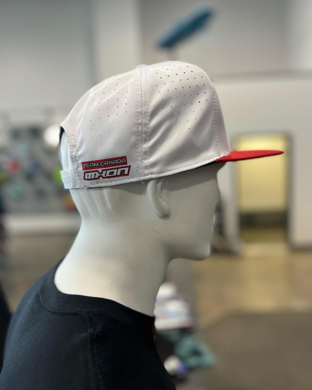 Team Canada MXON Premium White Flat Brim Hat