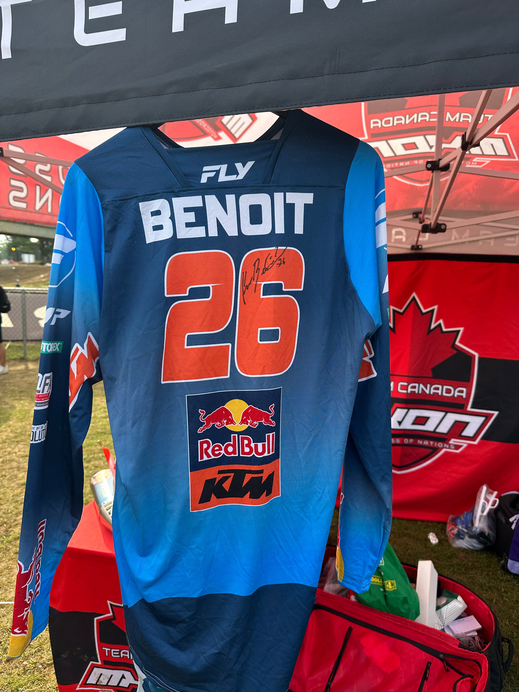 Kaven Benoit Red Bull KTM Fly Jersey