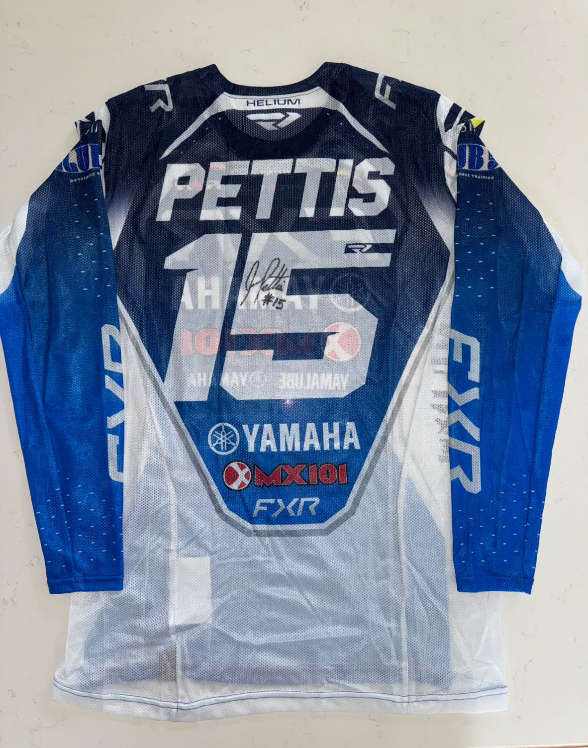 Jess Pettis MX101 Yamaha Racing FXR Jersey