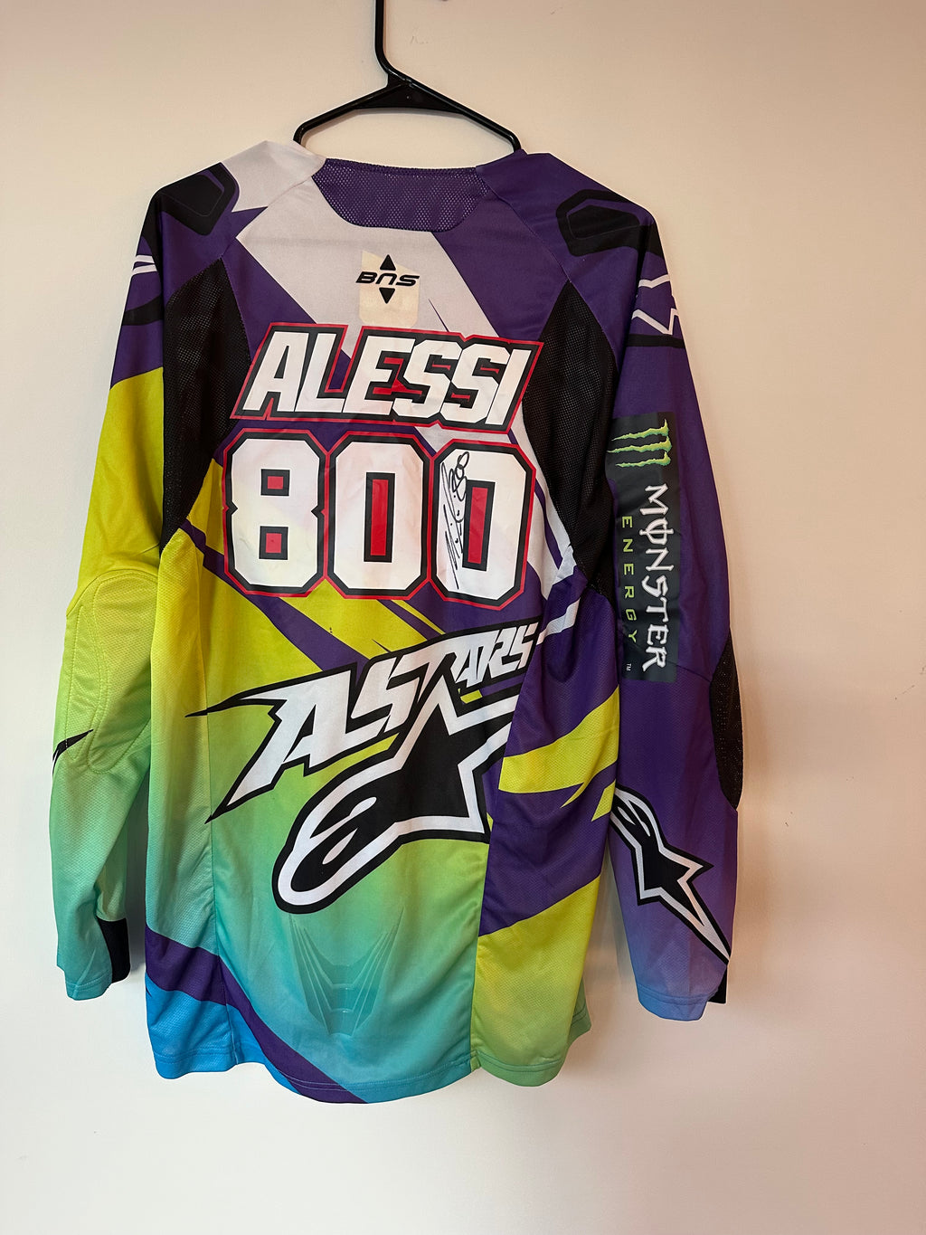 Mike Alessi Monster Energy Leading Edge Kawasaki Jersey