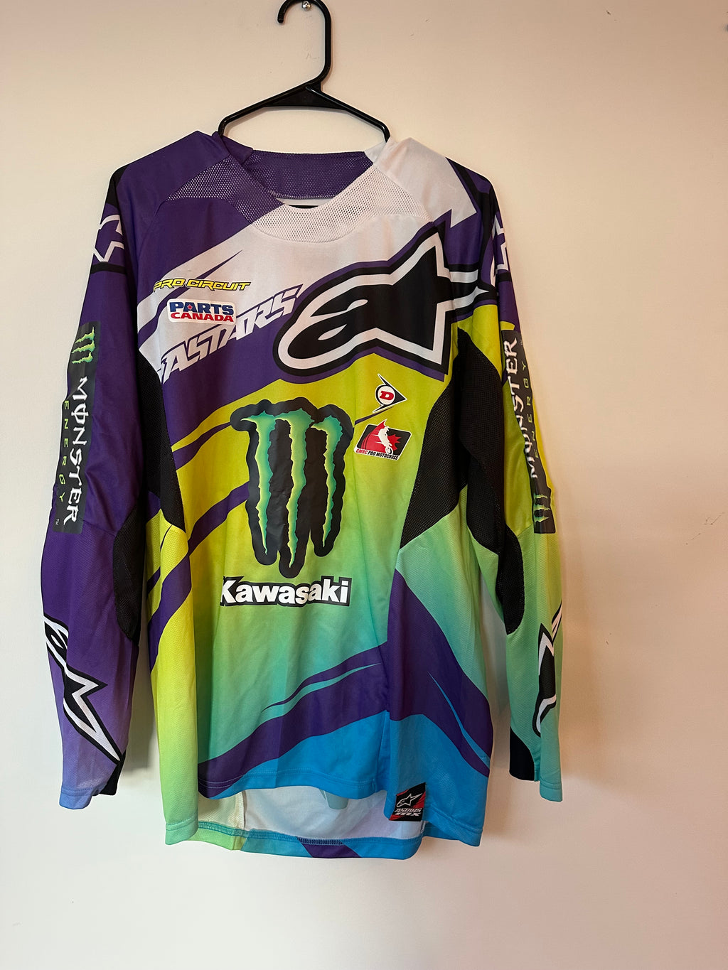 Mike Alessi Monster Energy Leading Edge Kawasaki Jersey