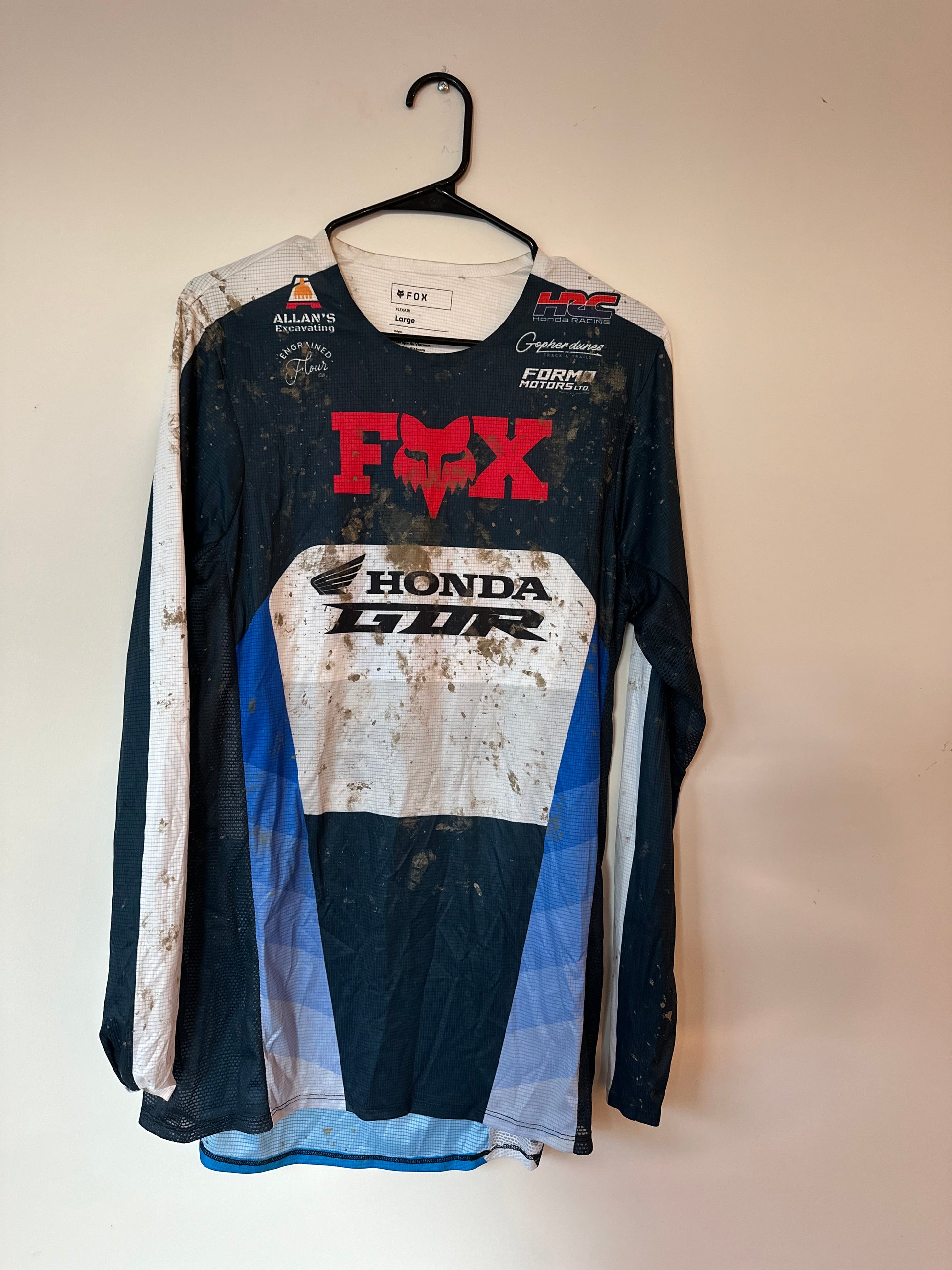 Dylan Wright Honda Canada GDR Fox Racing Military Appreciation Gear Set