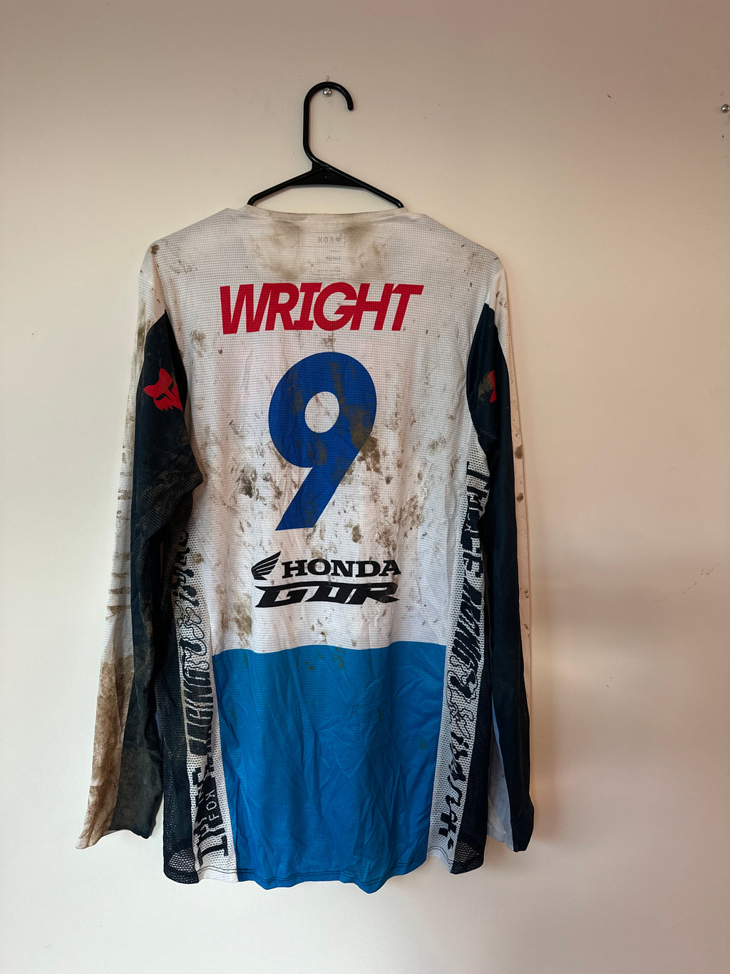 Dylan Wright Honda Canada GDR Fox Racing Military Appreciation Gear Set