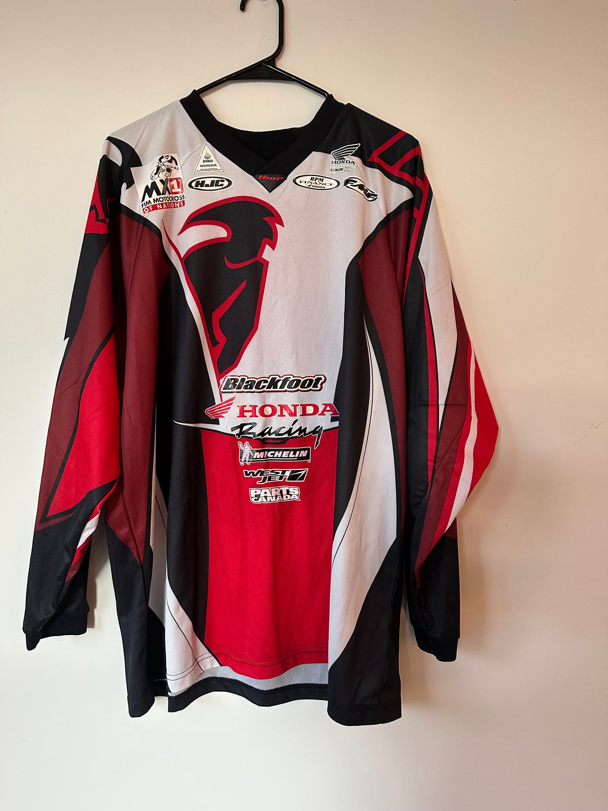 Dusty Klatt Blackfoot Honda  MXON #77 Jersey     **Rare**