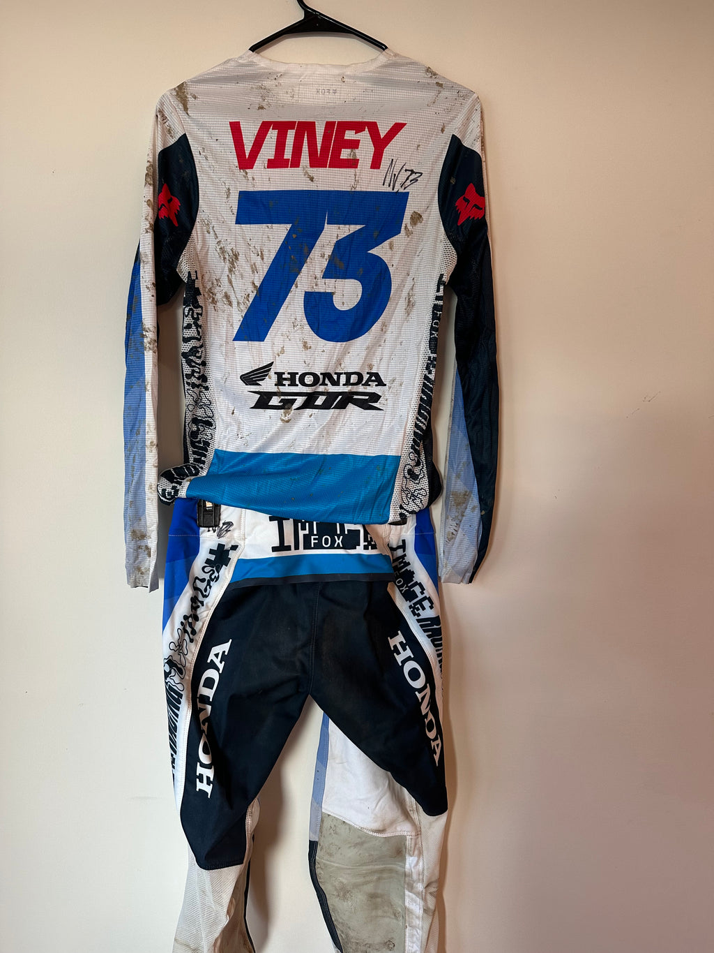 Noah Viney Honda Canada GDR Fox Racing Military Appreciation Gear