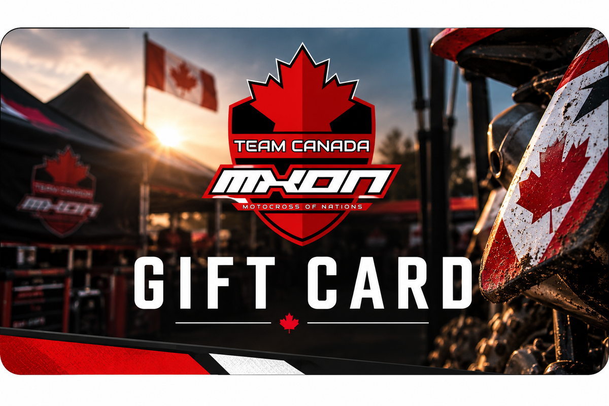Team Canada MXON Official Gift Card